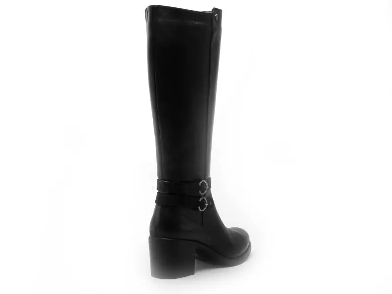 Dorking D8610SUNB Noir Bottes à Talons Femme