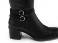 Dorking D8610SUNB Noir Bottes à Talons Femme