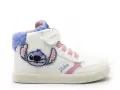 Geox B GISLI GIRL B561MF Blanc Baskets Montantes Fille