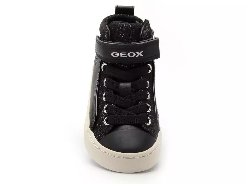 Geox J KALISPERA FILLE J944GM Noir Baskets Montantes Fille
