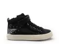 Geox J KALISPERA FILLE J944GM Noir Baskets Montantes Fille