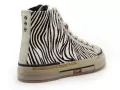 Rebecca white XY51 3V1 Blanc Basket Montante Femme