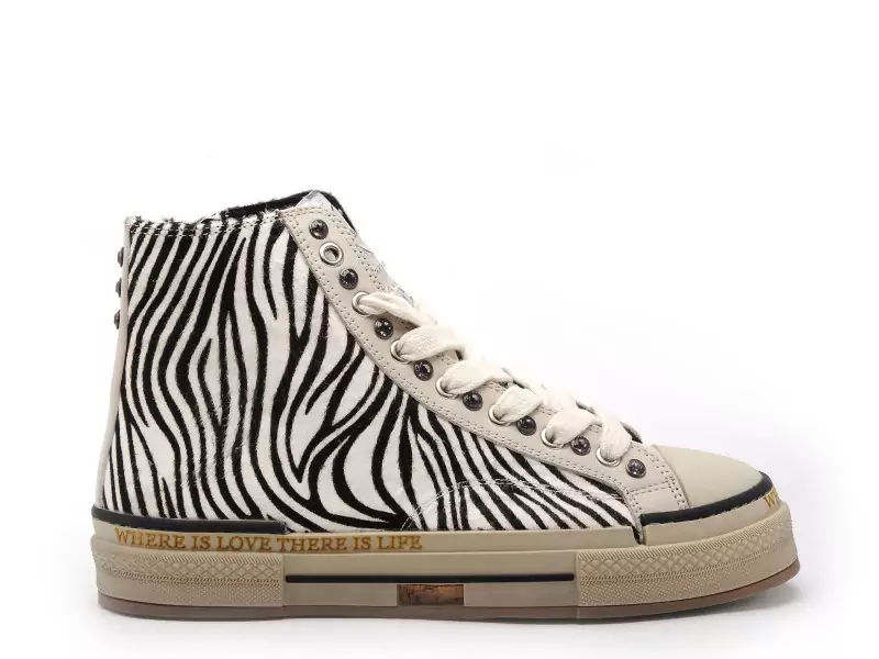 Rebecca white XY51 3V1 Blanc Basket Montante Femme