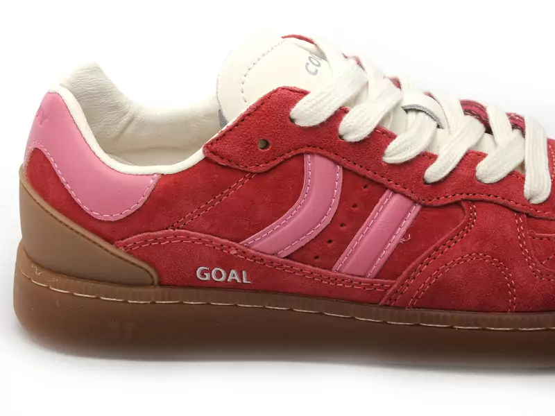 Coolway GOAL Rouge Baskets Basses Femme