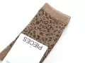 Pieces CHAUSSETTES PCSEBBY GLITTER LONG Beige Accessoires Femme
