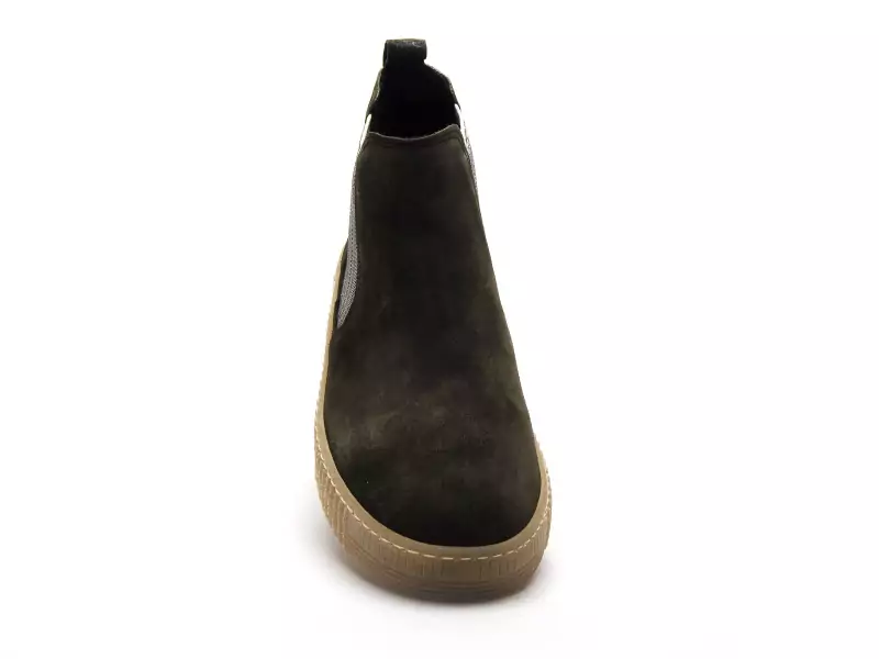 Gabor 73731 Kaki Boots et Bottines Plates Femme