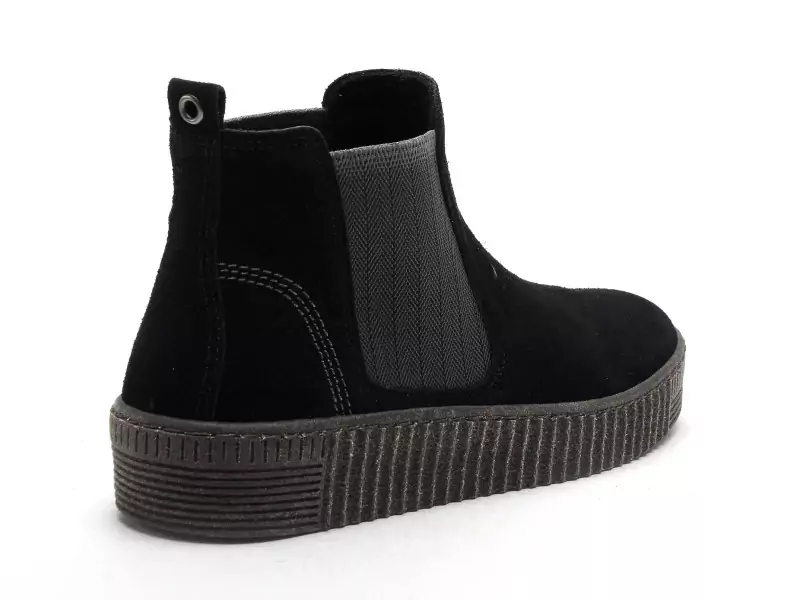 Gabor 73731 Noir Boots et Bottines Plates Femme