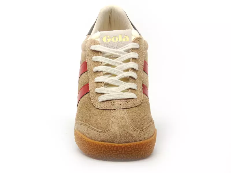 Gola BASKETS ELAN GLITZ CLB490 Beige Baskets Basses Femme