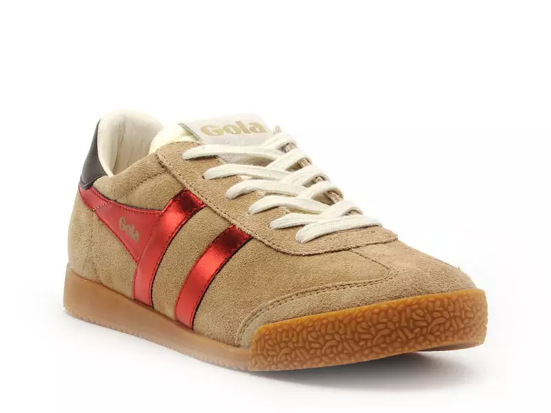 Gola BASKETS ELAN GLITZ CLB490 Beige Baskets Basses Femme