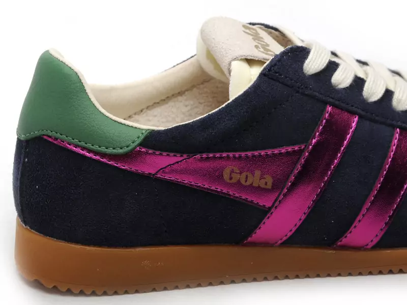 Gola BASKETS ELAN GLITZ CLB490 Bleu Baskets Basses Femme
