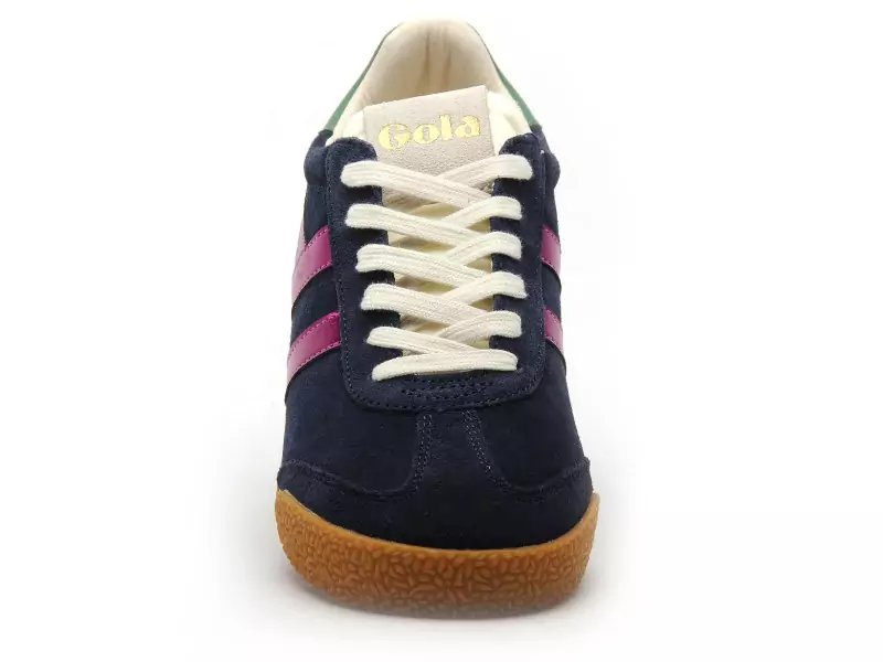 Gola BASKETS ELAN GLITZ CLB490 Bleu Baskets Basses Femme