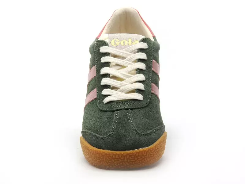 Gola BASKETS ELAN GLITZ CLB490 Vert Baskets Basses Femme