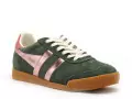 Gola BASKETS ELAN GLITZ CLB490 Vert Baskets Basses Femme