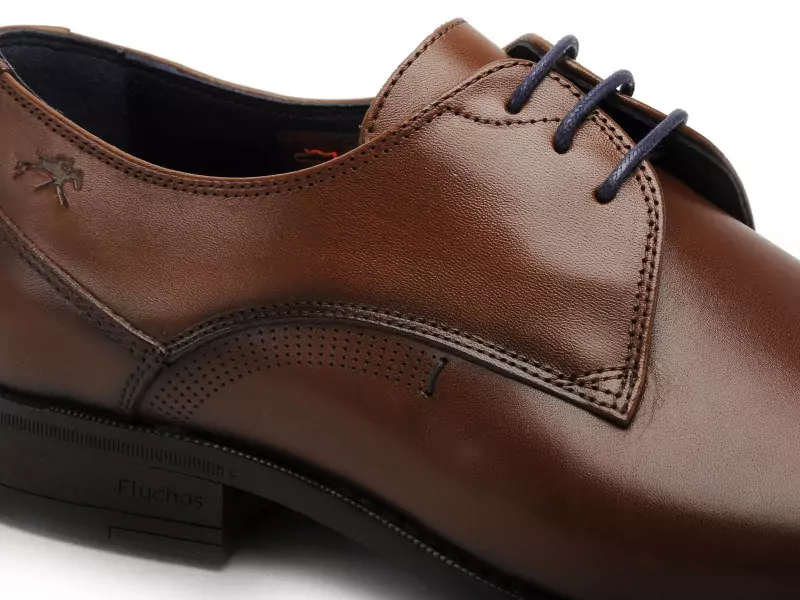 Fluchos Ville 9204 Marron Chaussures de Ville Homme