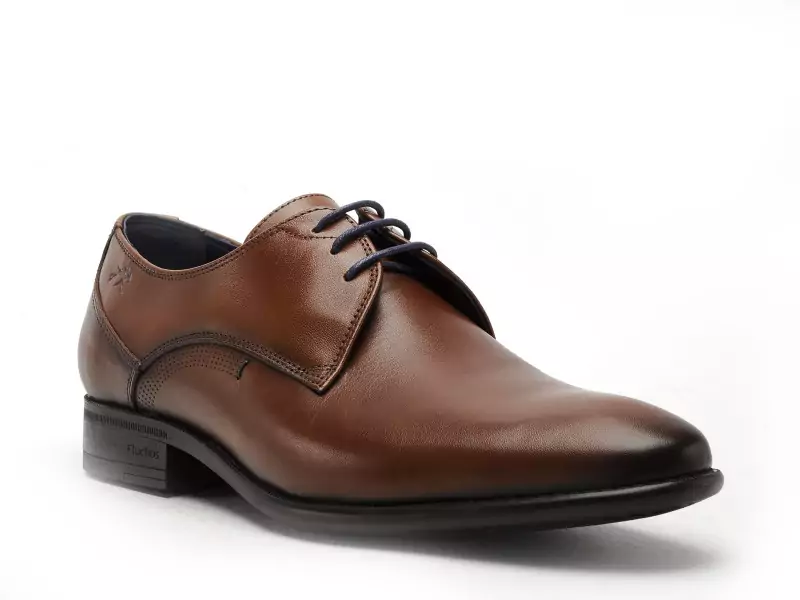 Fluchos Ville 9204 Marron Chaussures de Ville Homme