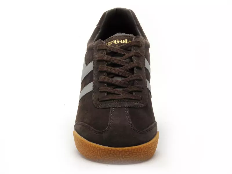 Gola Baskets HARRIER CMA192 Marron Baskets Basses Homme