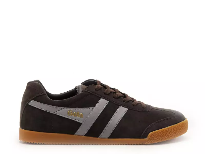 Gola Baskets HARRIER CMA192 Marron Baskets Basses Homme