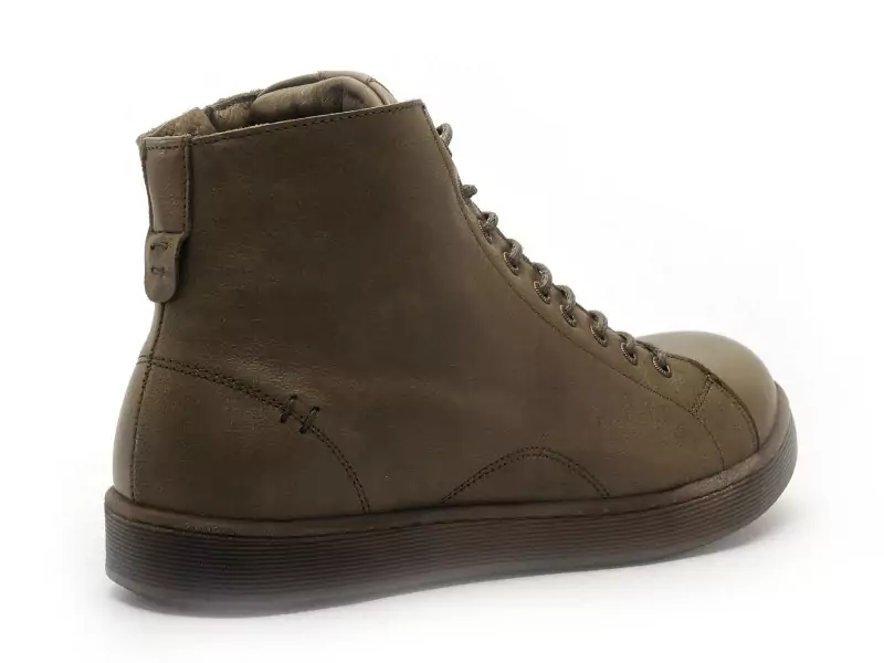 Andrea Conti Boots 0344900 Kaki Boots et Bottines Plates Femme