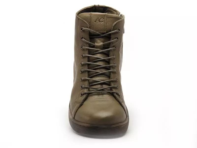 Andrea Conti Boots 0344900 Kaki Boots et Bottines Plates Femme