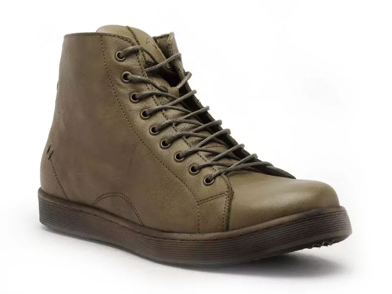 Andrea Conti Boots 0344900 Kaki Boots et Bottines Plates Femme