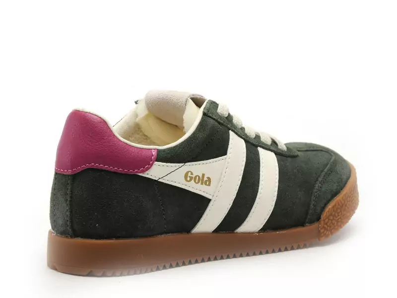 Gola Baskets ELAN CKA538 Vert Baskets Basses Fille