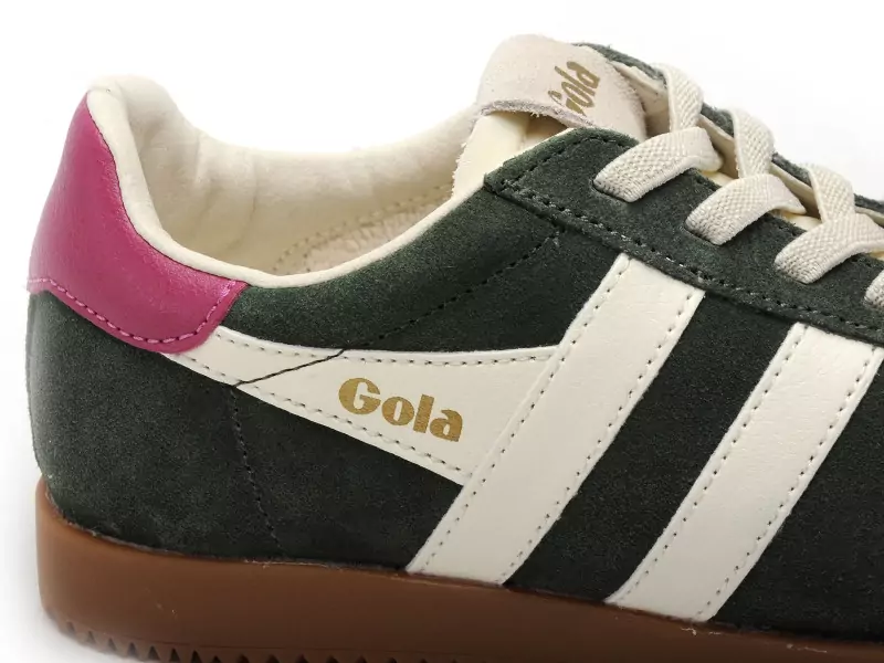 Gola Baskets ELAN CKA538 Vert Baskets Basses Fille