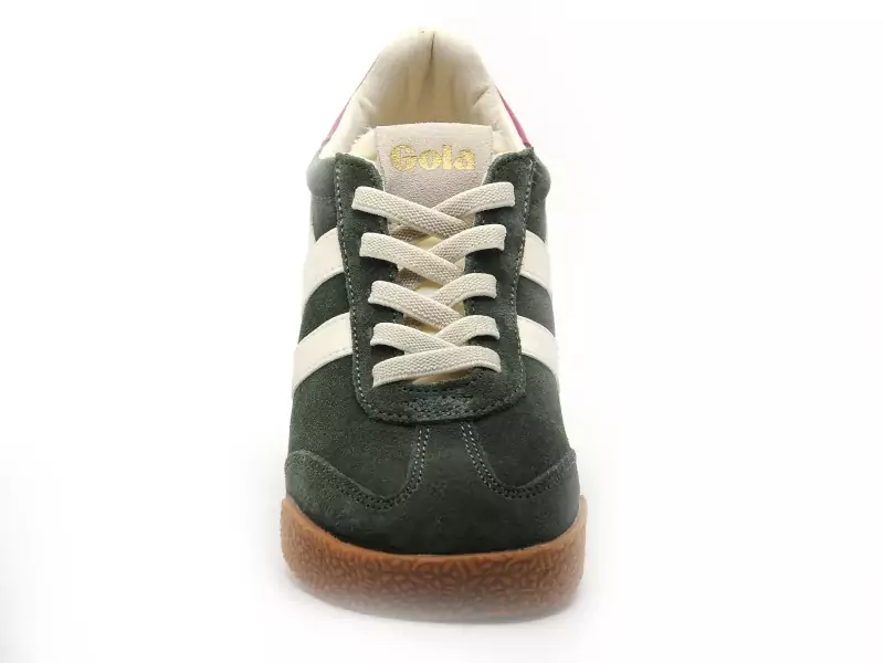 Gola Baskets ELAN CKA538 Vert Baskets Basses Fille