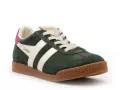 Gola Baskets ELAN CKA538 Vert Baskets Basses Fille