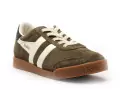 Gola Baskets ELAN CKA538 Kaki Baskets Basses Garçon