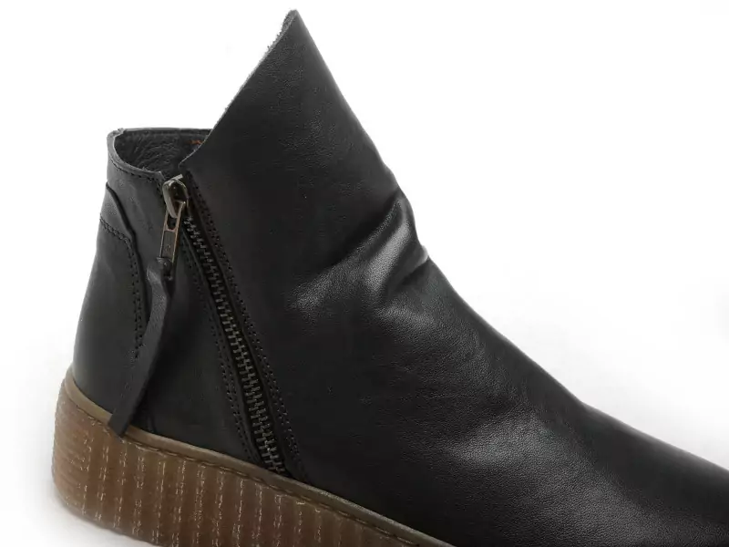 Follia Dolce 411 Vert Boots et Bottines Plates Femme