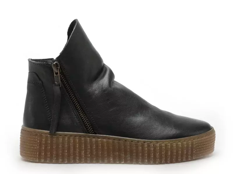 Follia Dolce 411 Vert Boots et Bottines Plates Femme