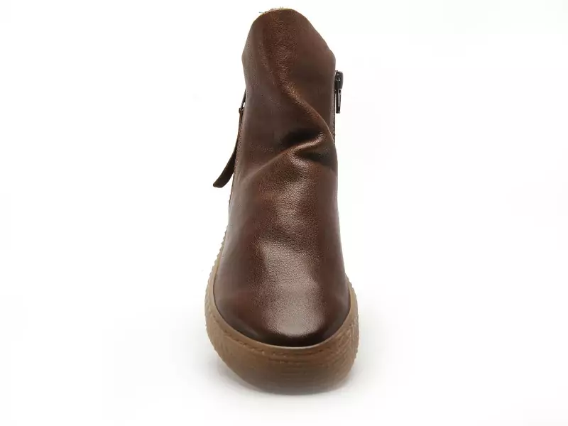 Follia Dolce 411 Marron Boots et Bottines Plates Femme