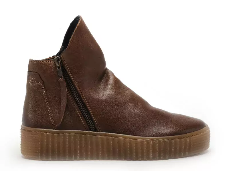 Follia Dolce 411 Marron Boots et Bottines Plates Femme