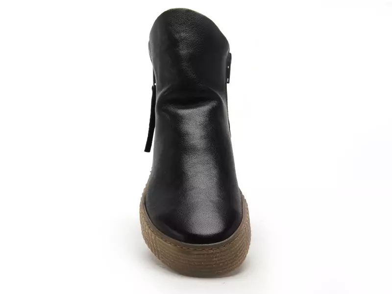 Follia Dolce 411 Noir Boots et Bottines Plates Femme