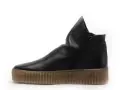 Follia Dolce 411 Noir Boots et Bottines Plates Femme