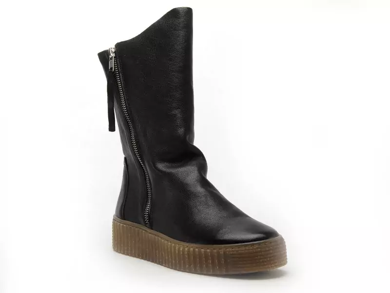 Follia Dolce SWINTON Noir Boots et Bottines Plates Femme