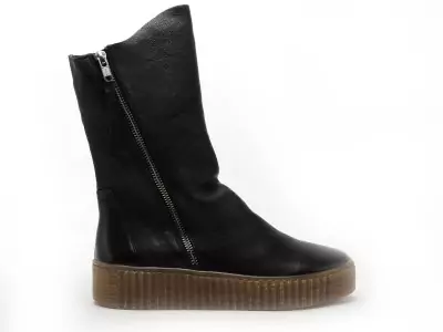 SWINTON Noir Boots et Bottines Plates Femme