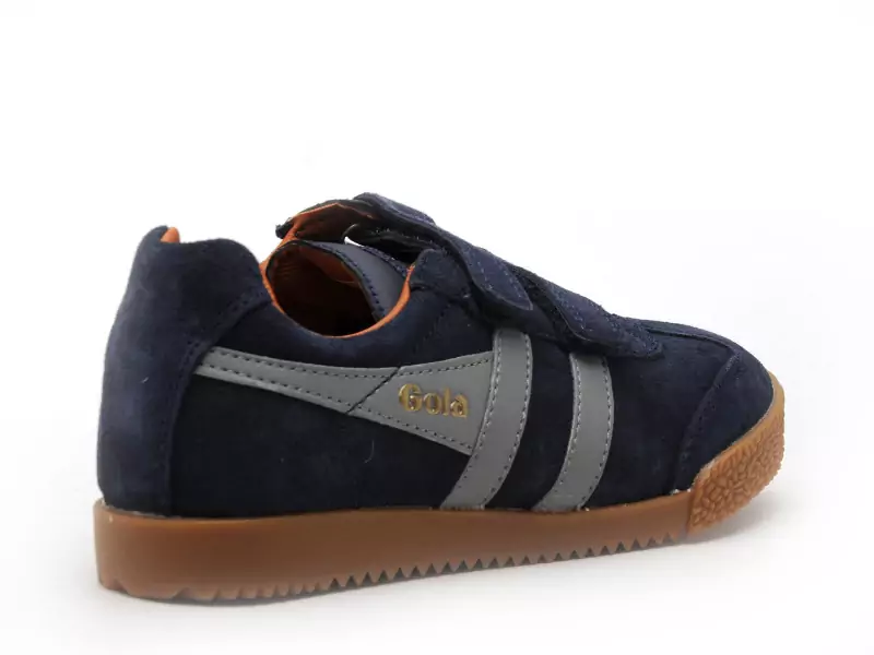 Gola HARRIER STRAP CKA192 Bleu Baskets Basses Garçon