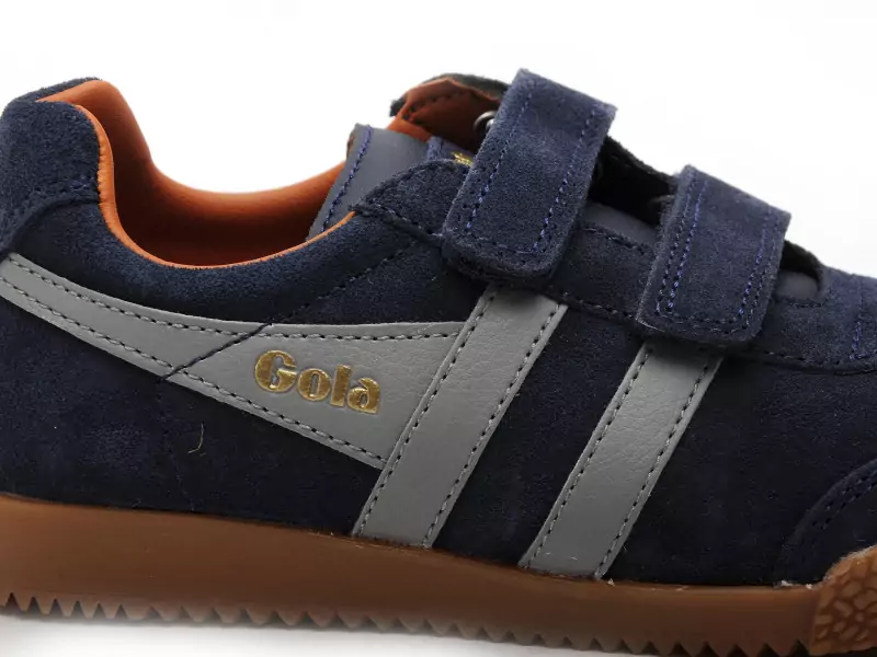 Gola HARRIER STRAP CKA192 Bleu Baskets Basses Garçon