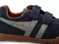 Gola HARRIER STRAP CKA192 Bleu Baskets Basses Garçon