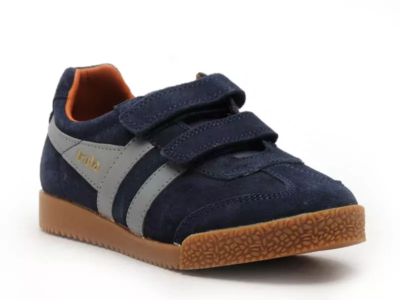 Gola HARRIER STRAP CKA192 Bleu Baskets Basses Garçon