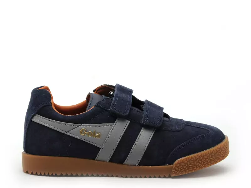 Gola HARRIER STRAP CKA192 Bleu Baskets Basses Garçon