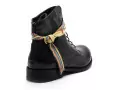 Felmini 1072 Noir Boots et Bottines Plates Femme