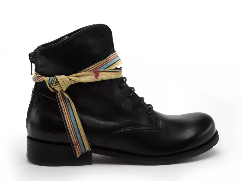 Felmini 1072 Noir Boots et Bottines Plates Femme