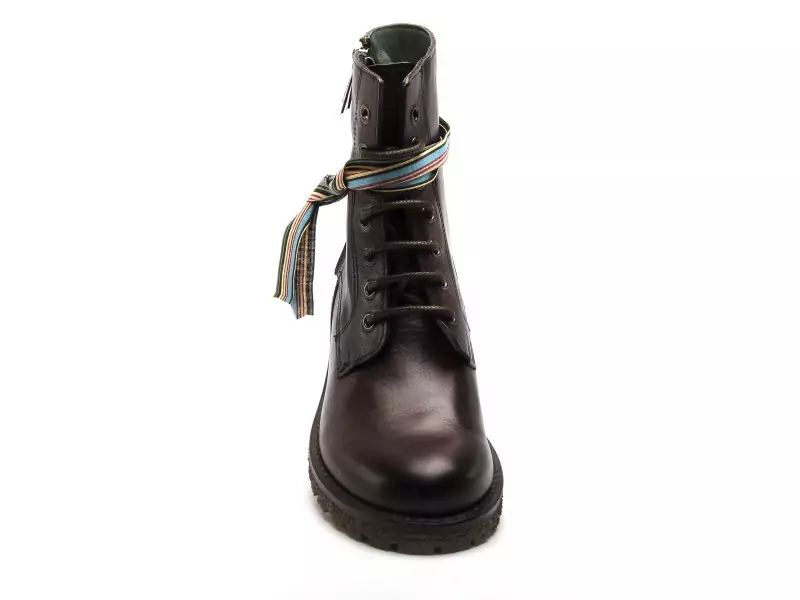Felmini D916 Marron Boots et Bottines Plates Femme