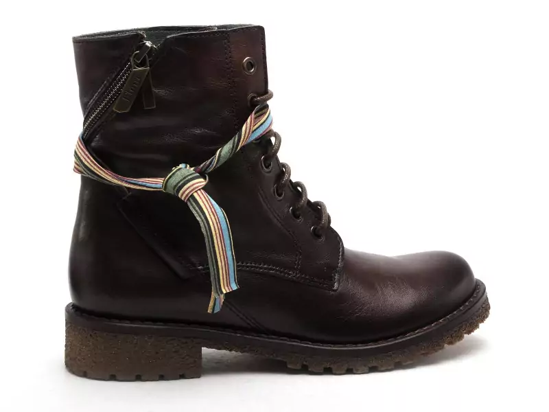 Felmini D916 Marron Boots et Bottines Plates Femme