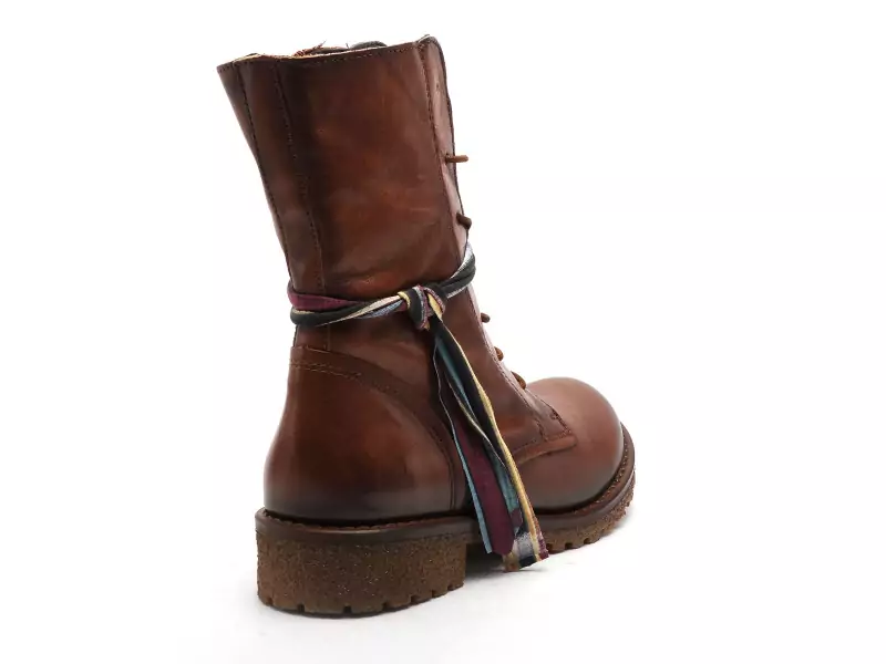 Felmini B501 Marron Boots et Bottines Plates Femme