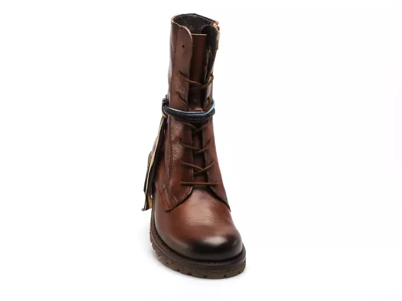 Felmini B501 Marron Boots et Bottines Plates Femme