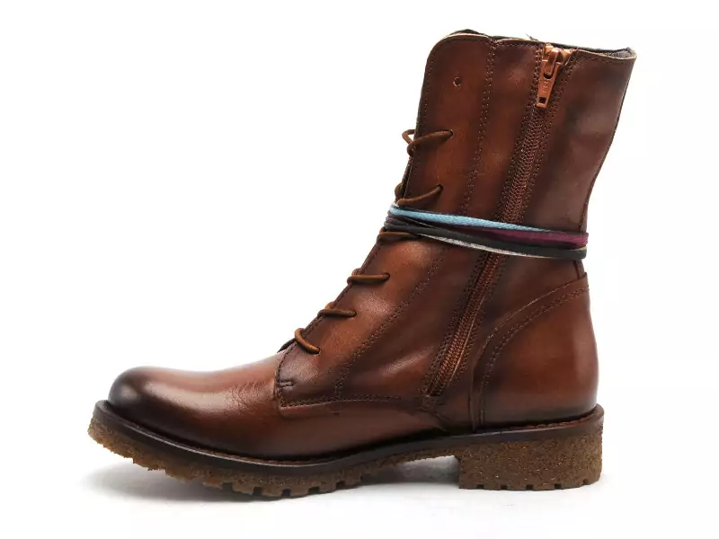 Felmini B501 Marron Boots et Bottines Plates Femme