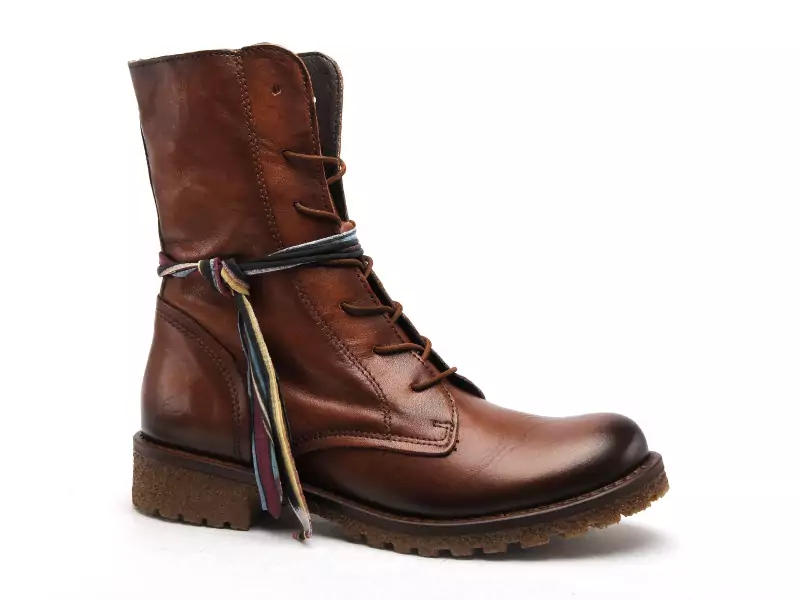 Felmini B501 Marron Boots et Bottines Plates Femme